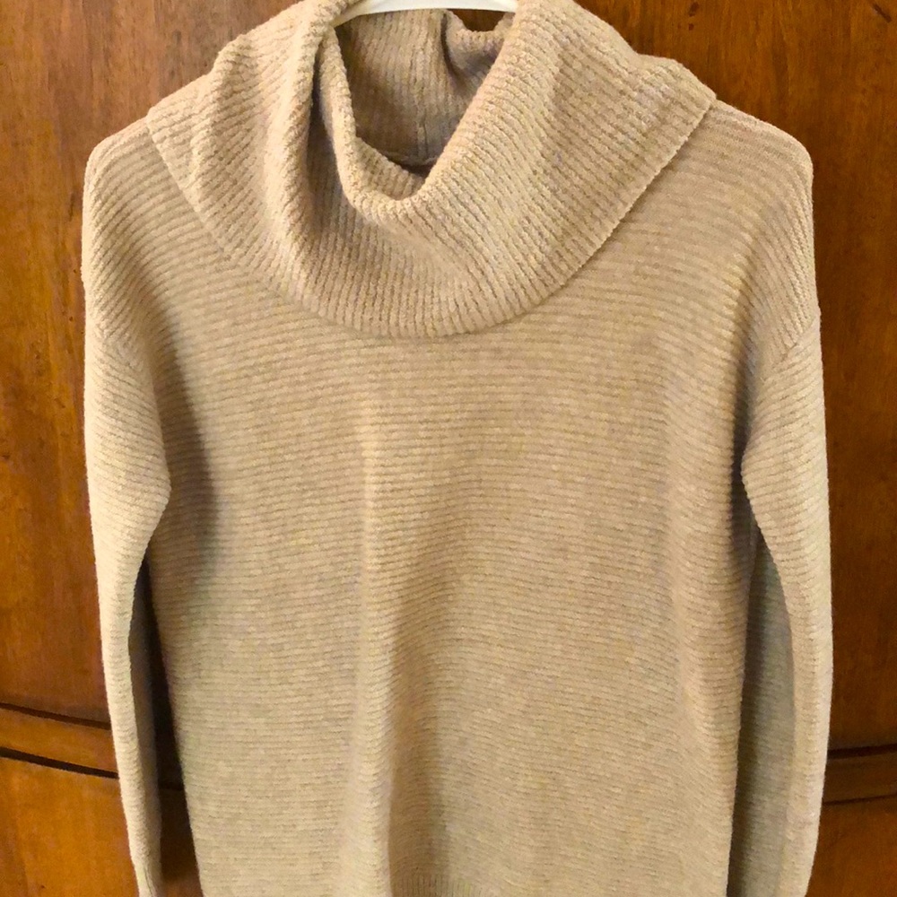 Loft fun floppy cowl neck super comfy sweater